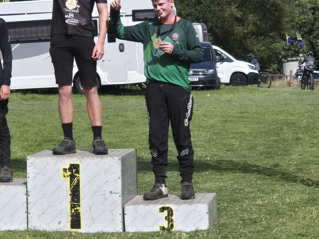 Jack Phelan taking 3rd in his category at national champs